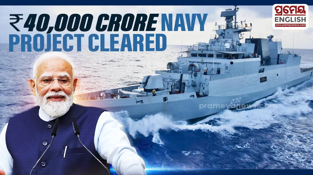 Cabinet clears ₹40,000 crore project building eight stealth Next-Generation Corvettes for Indian Navy