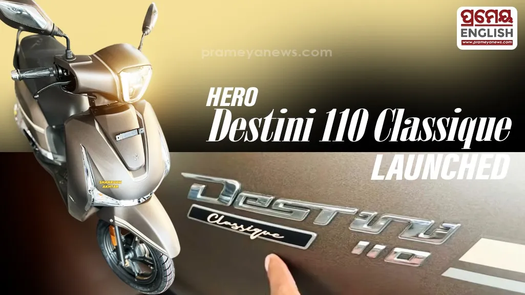 Product launch: Hero MotoCorp debuts neo-retro styled Destini 110 Classique edition
