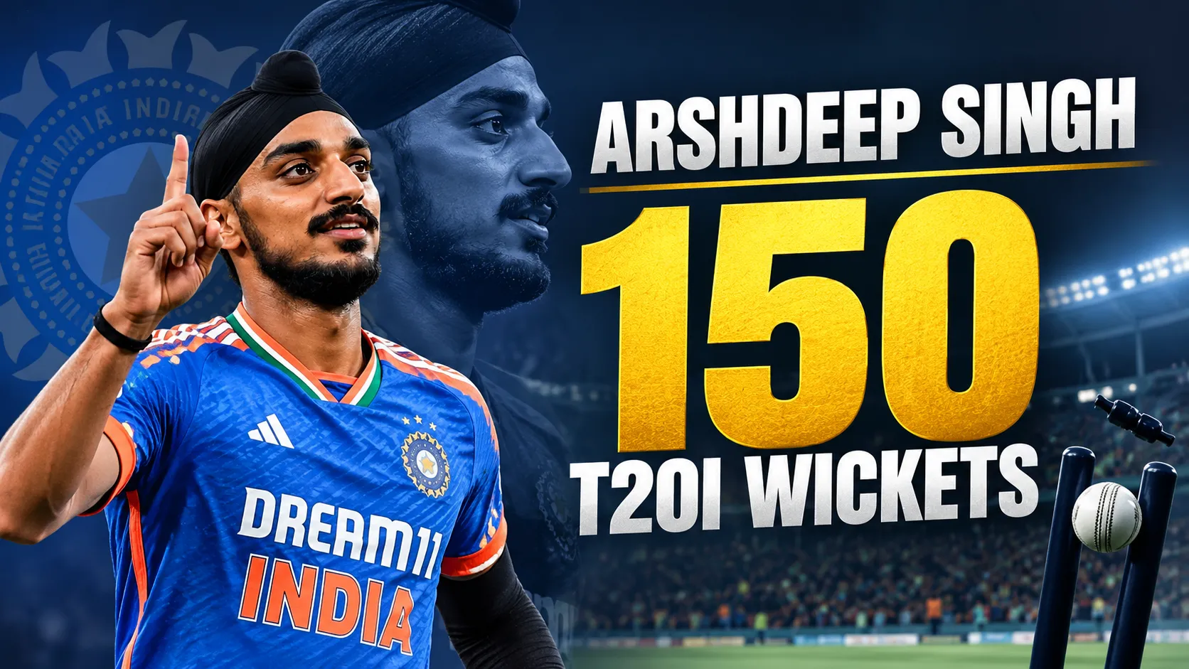 A new milestone for Arshdeep: First Indian to claim 150 T20I Wickets