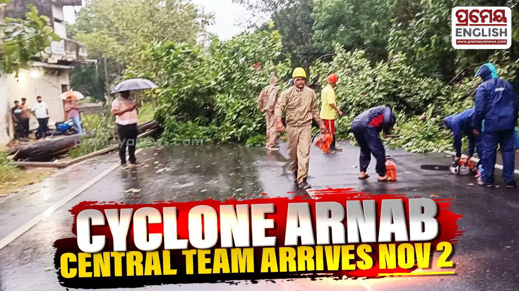 Cyclone Arnab: Central team to visit Odisha on Nov 2 to assess damage in Ganjam, Gajapati