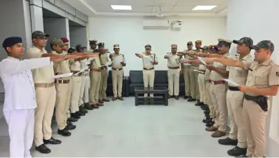 National Unity Day observed at Central Range Office, Katak; IGP Dr. Satyajit Naik leads National Unity Pledge
