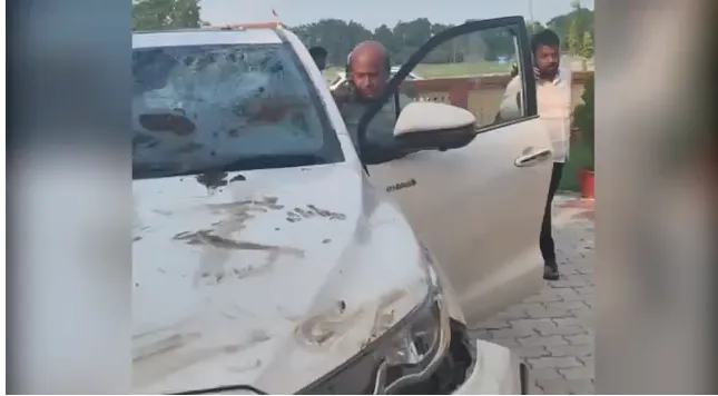 Odisha: BJD leader Pranab Balabantray attacked during Jan Sampark Padayatra in Jajpur

