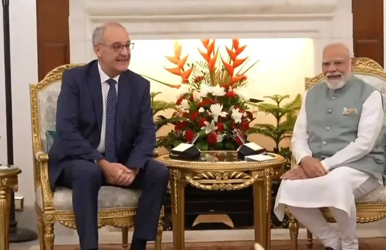 Indo-Swiss Bilateral Talks: Swiss President Parmelin meets PM Modi to boost expanding bilateral ties
