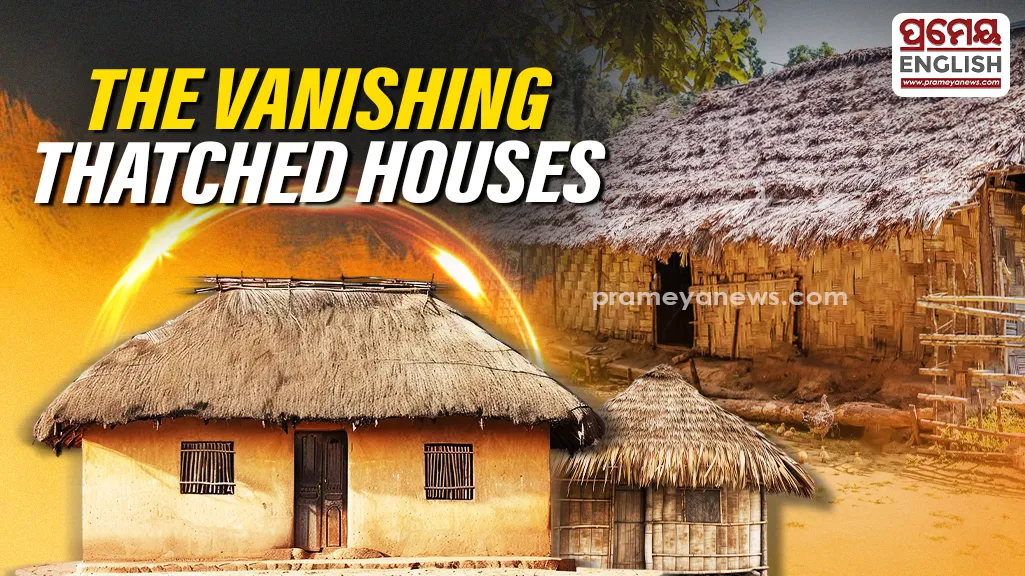 The vanishing thatched houses of rural Odisha