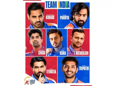 Bhuvneshwar Kumar leads explosive Indian squad for Hong Kong Sixes 2026 featuring top IPL stars