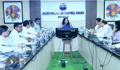 Odisha Chief Secretary visits OSPCB, stresses balance between environment and industrial growth