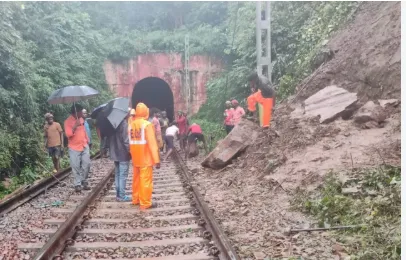 Odisha: Trains cancelled, short-terminated due to landslide in the Rayagada Division