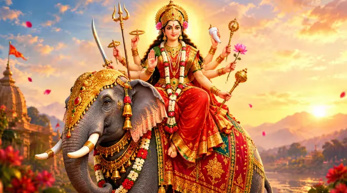 Navratri 2026: Maa Durga to arrive on elephant, know the religious significance

