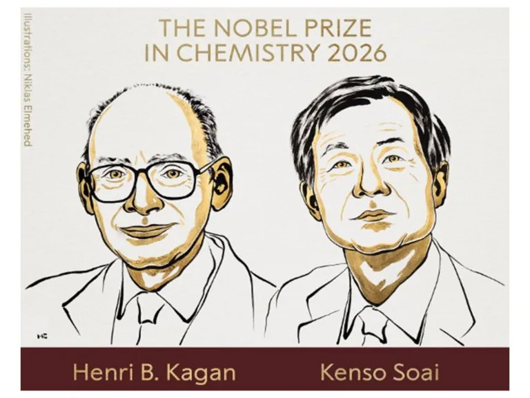 Scientists Henri Kagan and Kenso Soai win 2026 Chemistry Nobel for Organic Synthesis
