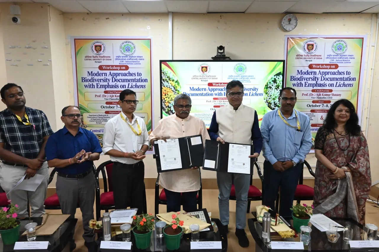 CUO signs MoU with BSIP for collaborative research