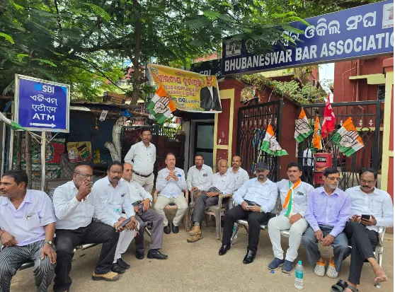 Bhubaneswar Lawyers extend support to Odisha Bandh called by INDIA Bloc