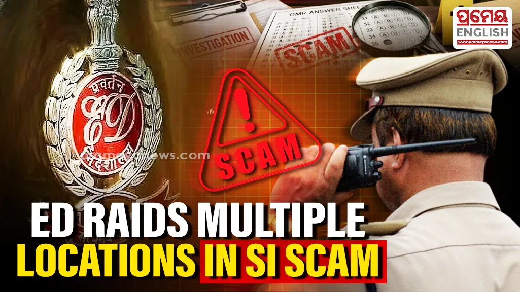 ED raids multiple locations in Odisha Police SI recruitment scam case