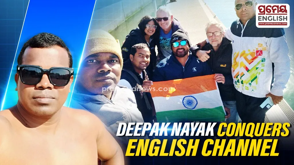 Para swimmer Deepak Nayak brings glory to Odisha as he swam from Dover to France