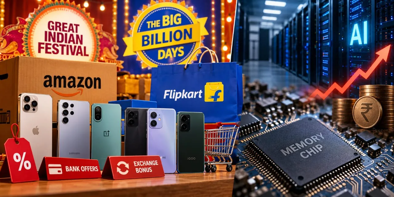 Amazon Great Indian Festival, Flipkart Big Billion Days: Top smartphone deals to check out
