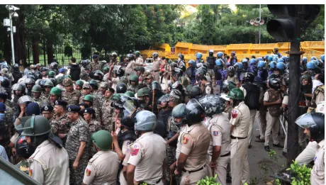 Delhi on high alert ahead of October 10 CJP protest; 23,000 security personnel to be deployed