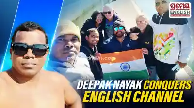 Para swimmer Deepak Nayak brings glory to Odisha as he swam from Dover to France