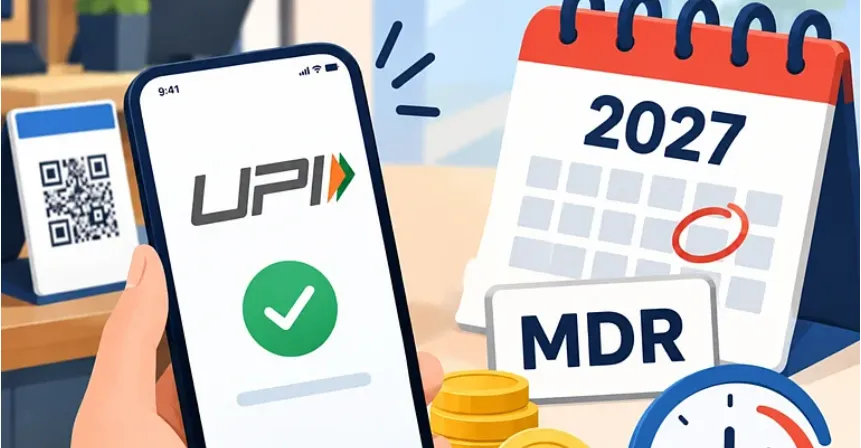 UPI payment update: MDR may be introduced from January 2027