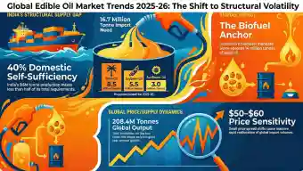Edible Oil Prices Set To Rise As Global Supply Faces Structural Volatility