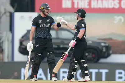 Kiwis smash records with unbeaten partnership to crush UAE by ten wickets in T20 World Cup clash