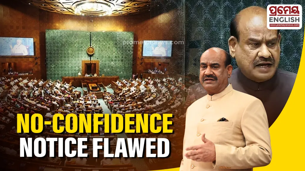 Shortcomings found in no-confidence motion notice against Lok Sabha Speaker Om Birla: Sources
