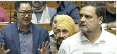 "BJP to move privilege motion against Rahul Gandhi for misleading the house and making baseless statements”, says Kiren Rijiju