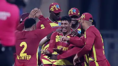 Sherfane Rutherford Powers West Indies to Stunning 30-Run Victory in West Indies vs England T20 World Cup