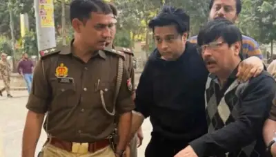 CCTV Footage Exposes Driver Swap Bid As Cops Nab Shivam Mishra In Kanpur Lamborghini Crash Inquiry