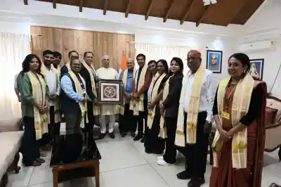 Odisha Media Delegation Meets Kerala Governor Arlekar and Explores Vizhinjam Port Capabilities