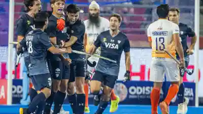 Argentina smashed India in FIH Men’s Hockey Pro League