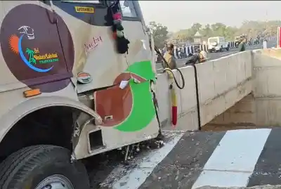 Driver killed, 14 critically injured as pilgrim bus meets with accident on NH-16 in Balasore