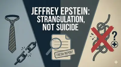 Three Neck Fractures Suggest Jeffrey Epstein Was Murdered Claims Pathologist Michael Baden