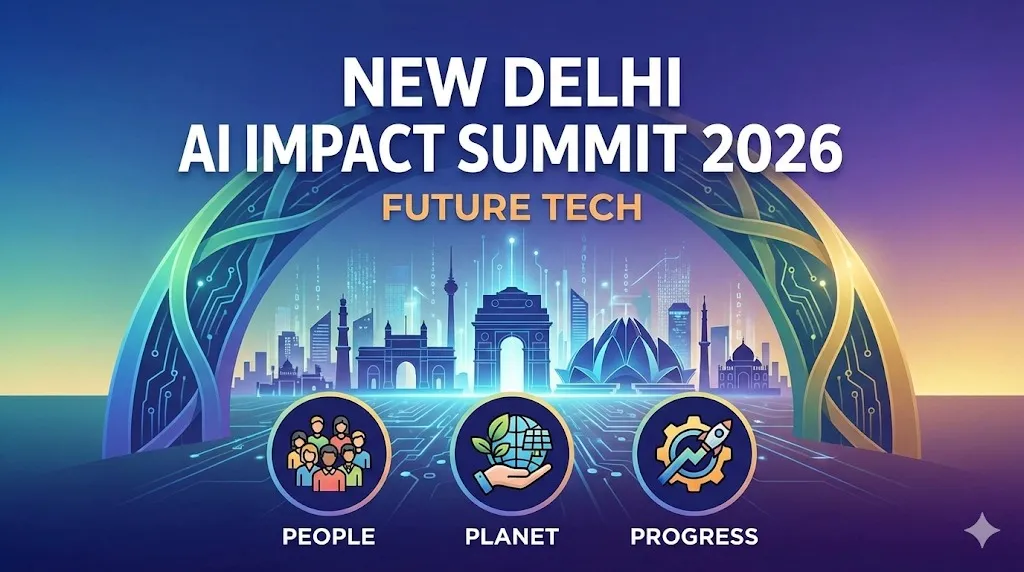Global Tech Leaders Assemble as India AI Impact Summit Kicks Off at Bharat Mandapam