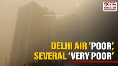 Delhi's Air Quality remains 'Poor', several areas slip into 'Very Poor' category
