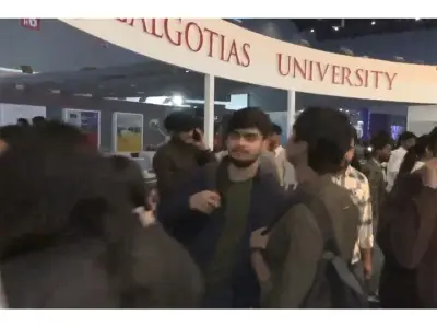 Galgotias University vacate AI Impact Summit stall amid rising controversy over "Chinese" RoboDog