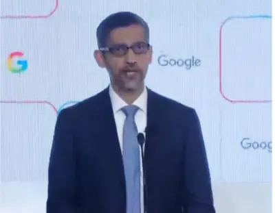 "India's AI Future Looks Bright, Says Google CEO Sundar Pichai"
