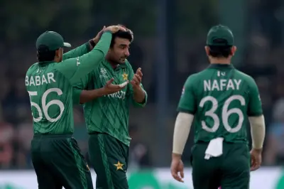 Spinners shine bright during Pakistan vs Namibia T20 World Cup match to secure Super Eight