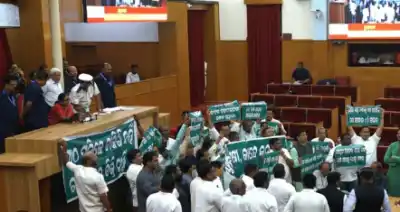 Odisha Budget Session: 2nd Day Disrupted Over Paddy Procurement Issues