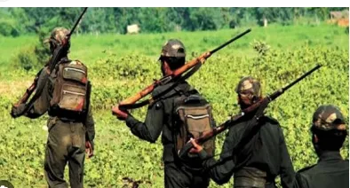 Encounter near Malkangiri border, 5 maoists dead