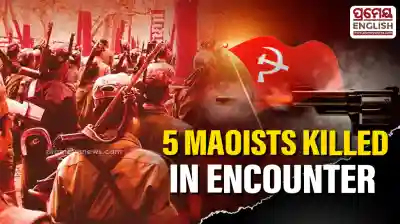 Encounter near Malkangiri border, 5 maoists dead