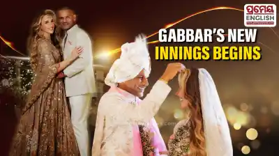 Cricketer Gabbar Starts New Innings As Shikhar Dhawan Wedding Photos With Sophie Shine Go Viral
