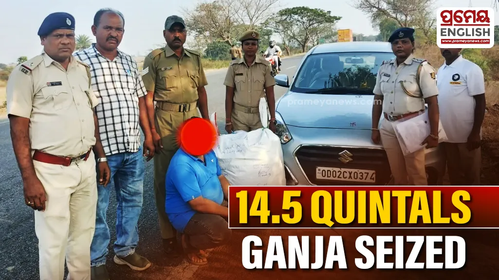 14.5 quintals of ganja seized in Boudh; 7 arrested in two separate cases