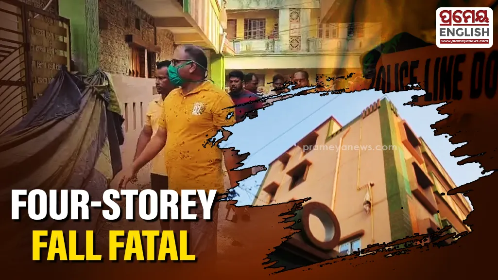 Unidentified woman dies after fall from four-storey building in Paradip