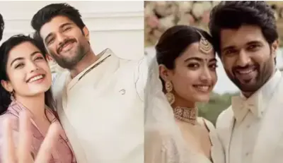 Rashmika Mandanna and Vijay Deverakonda announce wedding as "The Wedding of VIROSH"
