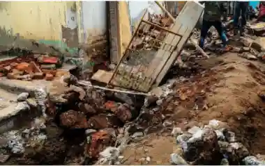 2 workers killed under debris as boundary wall collapses in Bhubaneswar
