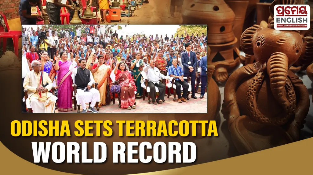 Odisha sets world record in Terracotta Craft at Grand Competition

