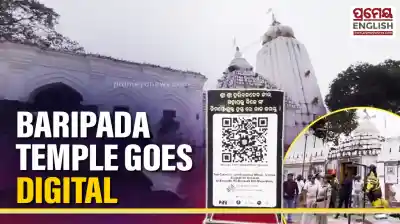 Baripada temple goes digital: Devotees can now donate via UPI