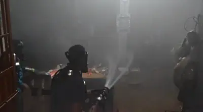 Ammonia gas leak triggers panic at Aiginia Market in Bhubaneswar