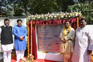 CM Majhi lays foundation stone for new Odisha Bhawan in New Delhi