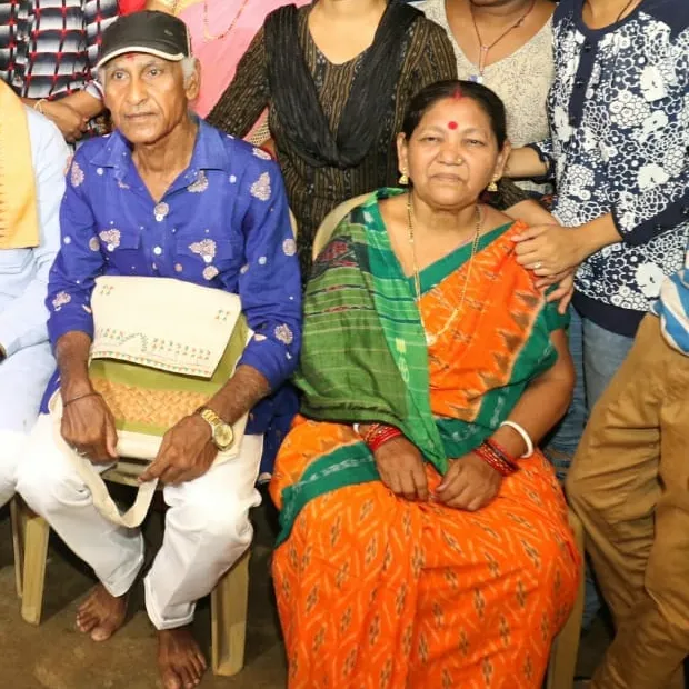 Mallika Haripal, the wife of renowned Sambalpuri folk singer Jitendra Haripal, passed away today at the age of 69