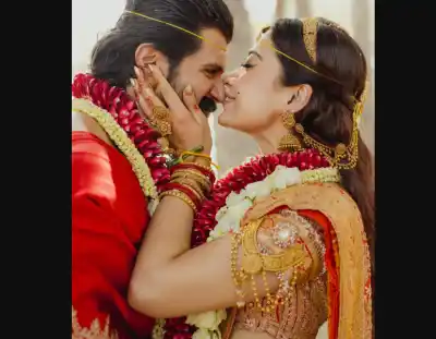 "Years of happiness and pure joy": Karan Johar, Kriti Sanon, Ananya Panday and others congratulate newlyweds Rashmika-Vijay Deverakonda